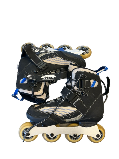 Vist Large View of Product Image Which is Used Ultra Wheels ABEC 3 Senior Rec Fitness Skates Black Senior 9