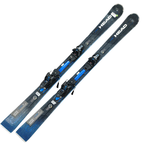 Vist Large View of Product Image Which is Used Head SUPER SHAPE Mens Down Hill Ski/Binding Black 156 cm 11218-S000393099