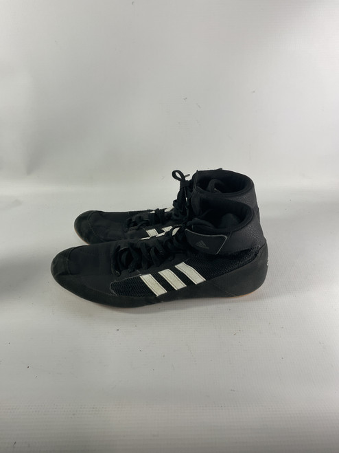 Vist Large View of Product Image Which is Used Adidas Wrestling Shoes Black Senior 8.5 11834-S000029910