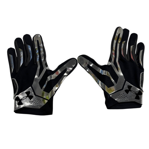 Vist Large View of Product Image Which is Used Under Armour FB GLOVES FB Gloves Black 3X 11406-S000102630