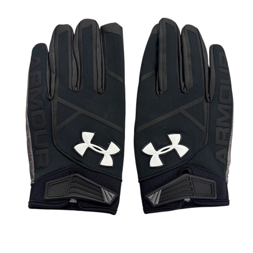 Used Under Armour Football Gloves Black LG 11406-S000102634