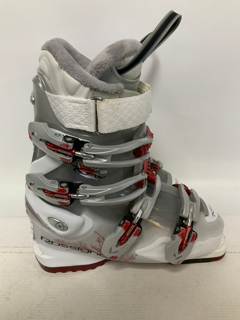 Used Rossignol XEN 8 Womens DH Ski Boot White 235 MP - J05.5 - W06.5 11823-S000028732