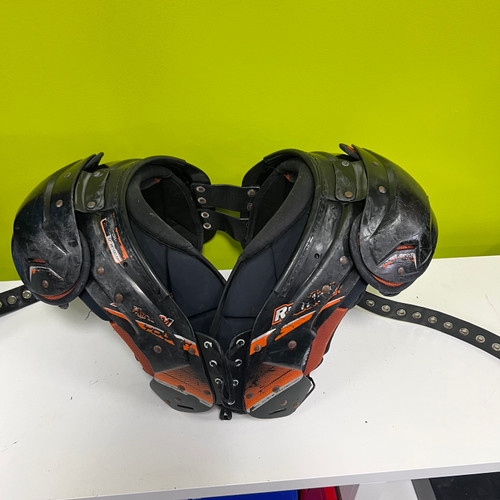 Used Riddell PHANTOM FB Shoulder Pads Black XL 11307-S000252289