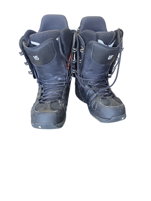 Used Burton HAIL BOOTS Mens Snowboard Boots Black Senior 8.5 11708-S000174041