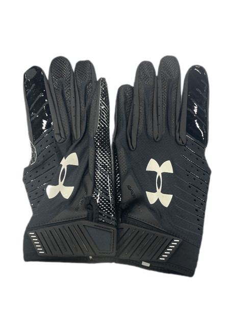 Used Under Armour GLOVES FB Gloves Black Senior 11735-S000341966