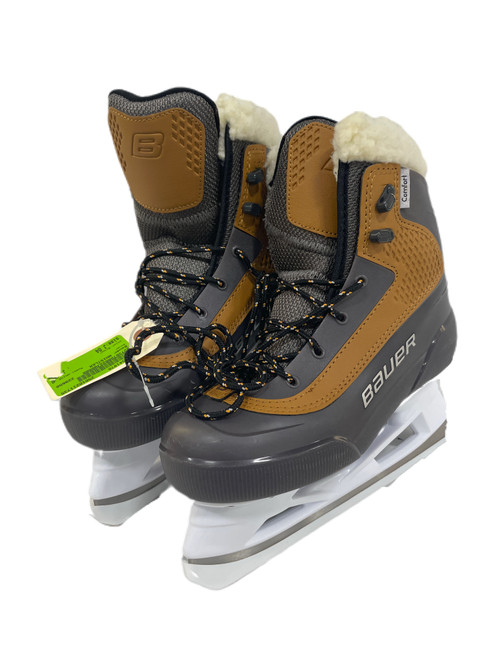 Used Bauer WHISTLER Junior Speed Skate Brown Junior 04 11735-S000341970