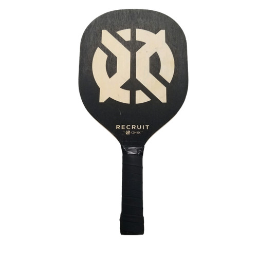 Used RECRUIT ONIX PADDLE Pickleball Racquet Black 11406-S000102654