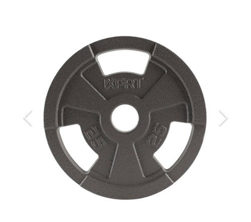 Vist Large View of Product Image Which is New OLYMPIC CAST IRON GRIP PL 25LB