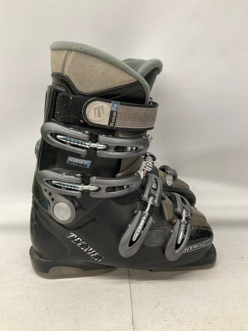Used Tecnica ENTRUX SP Womens DH Ski Boot Grey 245 MP - M06.5 - W07.5 11836-S000021607