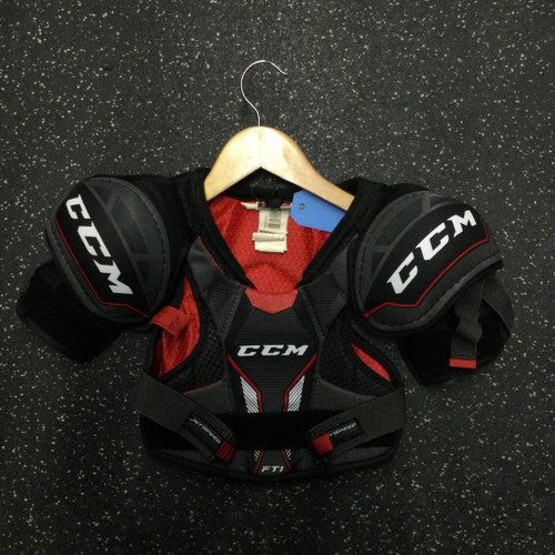 Used CCM FT1 Youth Shoulder Pads LG 10589-S000407333