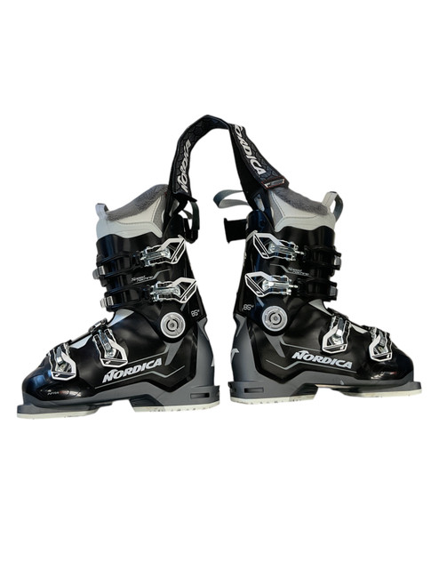 Used Nordica SPEEDMACHINE 85 W SKI BOOTS Womens DH Ski Boot Black 245 MP - M06.5 - W07.5 11856-S000015598