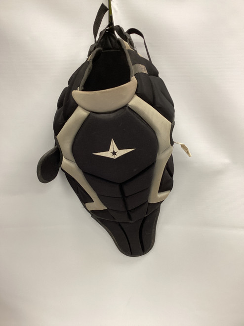 Vist Large View of Product Image Which is Used All Star CHEST PROTECTOR Catchers Chest Protector Black Junior