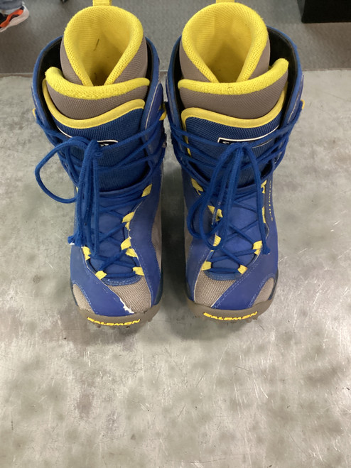 Used Salomon SALOMON Boys Snowboard Boots Grey Junior 04.5 10672-S000317834
