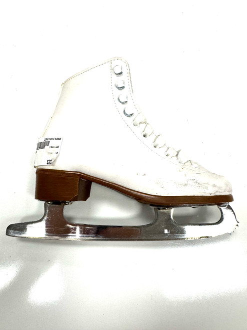 Vist Large View of Product Image Which is Used Jackson UK Girls Figure Skate White Junior 02