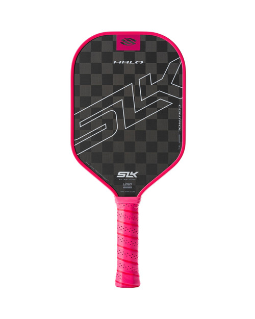 Vist Large View of Product Image Which is New SLK Halo Control XL Pink Pickleball Paddle