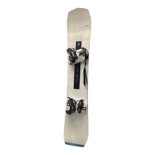 Vist Large View of Product Image Which is Nidecker THRUSTER Womens Board/Bindings White 156 cm