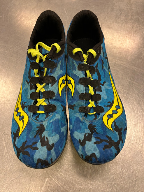 Vist Large View of Product Image Which is Used Saucony Track & Field Cleats Adult Navy Blue Senior 7.5