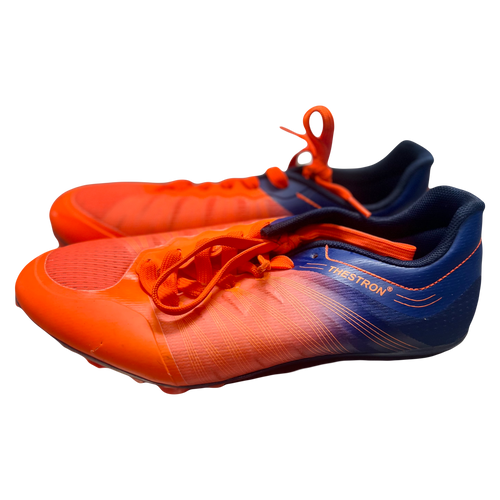 Vist Large View of Product Image Which is Used Track & Field Cleats Adult Orange Senior 10.5