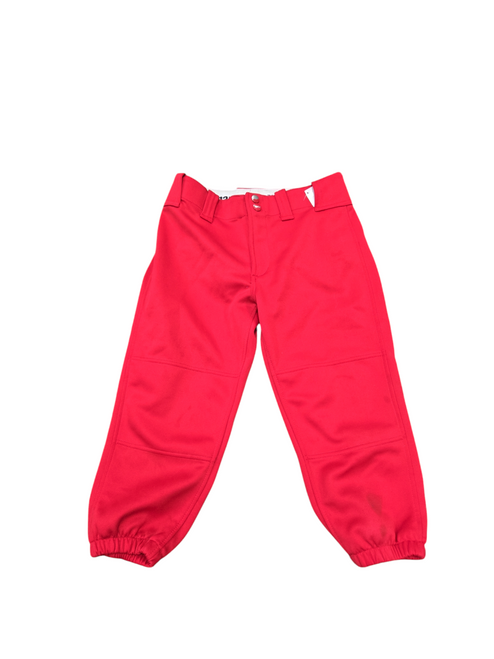 Vist Large View of Product Image Which is Used Marucci YOUTH BB PANTS BB/SB Pant Boys Red LG