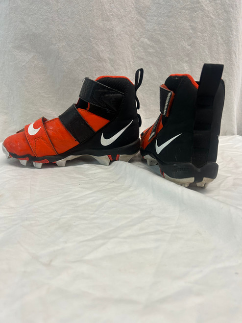 Vist Large View of Product Image Which is Used Nike Jr FB Cleats Black And Orange Junior 02.5