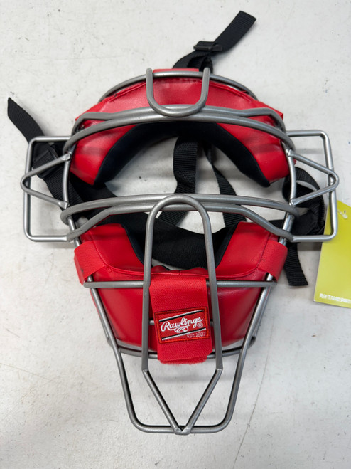Used Rawlings Pro Series Umpire Mask - Red 11835-S000190002