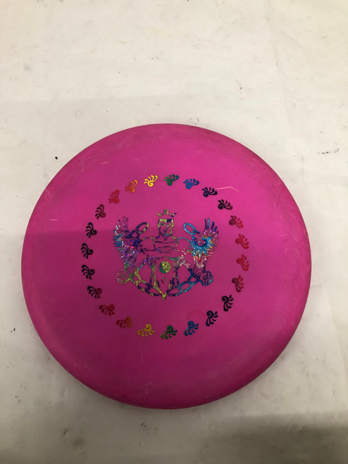 Vist Large View of Product Image Which is Used Dynamic Discs MARSHALL Disc Golf Putter Pink 173g