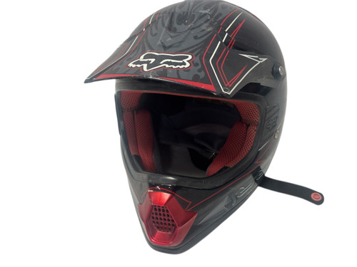 Vist Large View of Product Image Which is Used Fox TRACER Junior Motocross Helmet SM 48cm 11731-S000129868