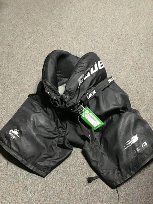 Vist Large View of Product Image Which is Used Bauer 300J Junior Pant Black MD