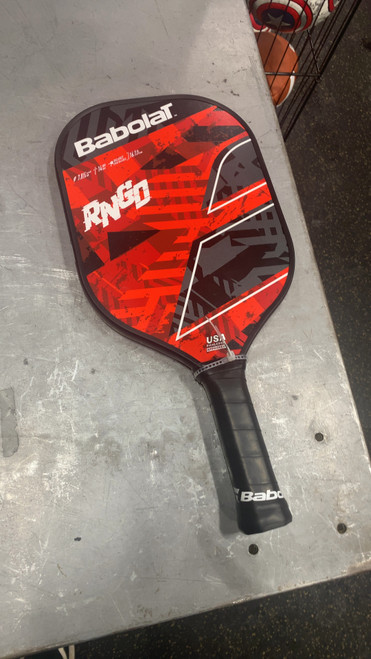 Vist Large View of Product Image Which is Used Babolat RNGD Pickleball Racquet Red 11337-S000450789
