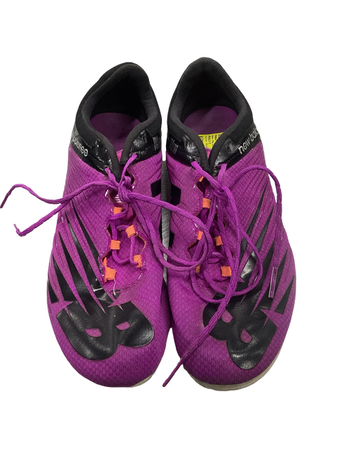 Vist Large View of Product Image Which is Used New Balance MD500 Track & Field Cleats Adult Purple Senior 8.5