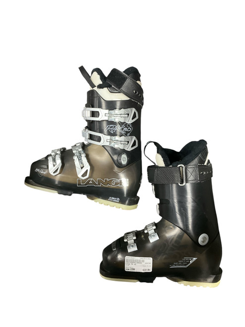 Vist Large View of Product Image Which is Used Lange RX 80 Womens DH Ski Boot Brown 235 MP - J05.5 - W06.5