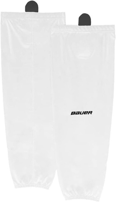 Vist Large View of Product Image Which is New Bauer FLEX SOCK YTH WHT L/XL