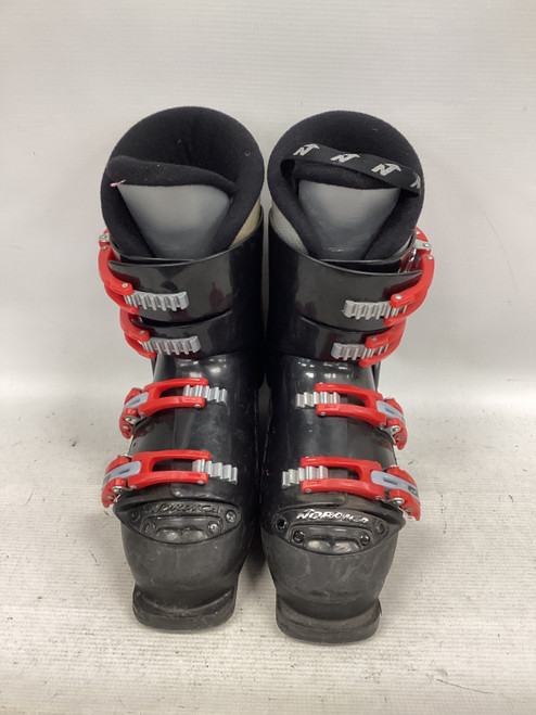 Vist Large View of Product Image Which is Used Nordica GP TJ SUPER Boys DH Ski Boot Black 240 MP - J06 - W07