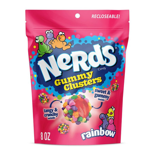 Vist Large View of Product Image Which is New NERDS GUMMY CLUSTERS