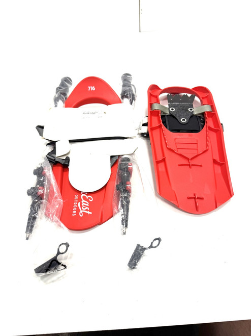 Vist Large View of Product Image Which is Used Snowshoes Boys Red 17"