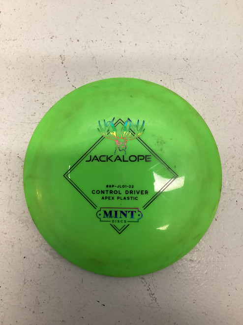 Vist Large View of Product Image Which is Used JACKALOPE Disc Golf Driver Green