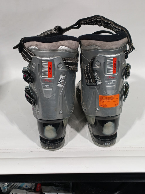 Used Rossignol KELIA Womens DH Ski Boot White 225 MP - J04.5 - W5.5 11847-S000023539
