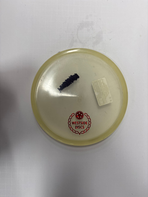 Vist Large View of Product Image Which is Used Westside VIP HARP Disc Golf Putter White