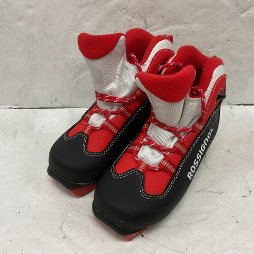 Vist Large View of Product Image Which is Used Rossignol Boys NNN XC Ski Boots Black YT-13 11855-S000178290