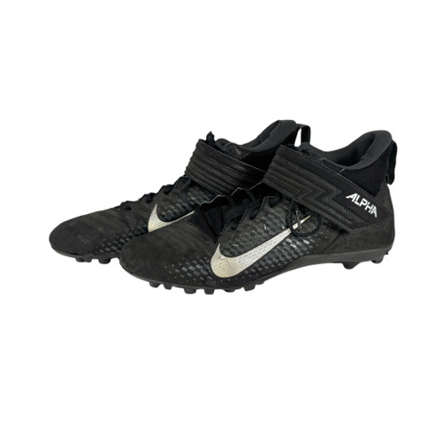 Vist Large View of Product Image Which is Used Nike ALPHA Football Cleats Black Men's 14