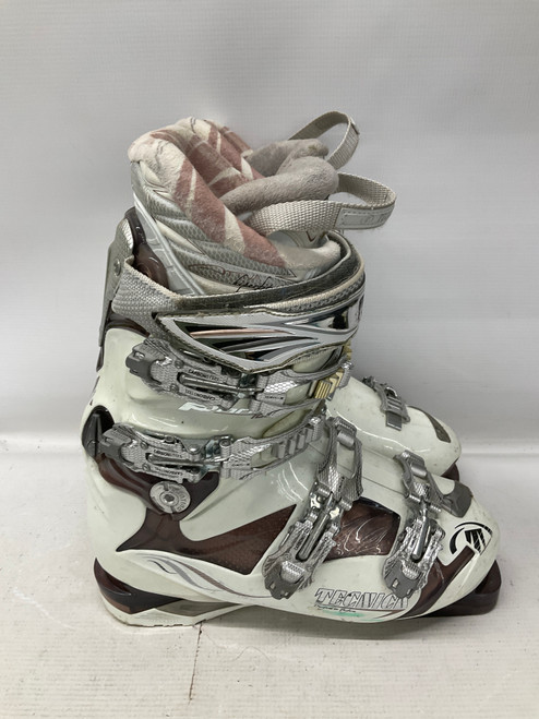 Vist Large View of Product Image Which is Used Tecnica PHNX 100 BOOTS Womens DH Ski Boot White 245 MP - M06.5 - W07.5 11836-S000021854