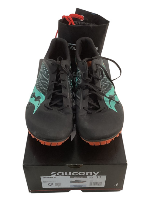 Vist Large View of Product Image Which is Used Saucony Track & Field Cleats Adult Black Senior 11