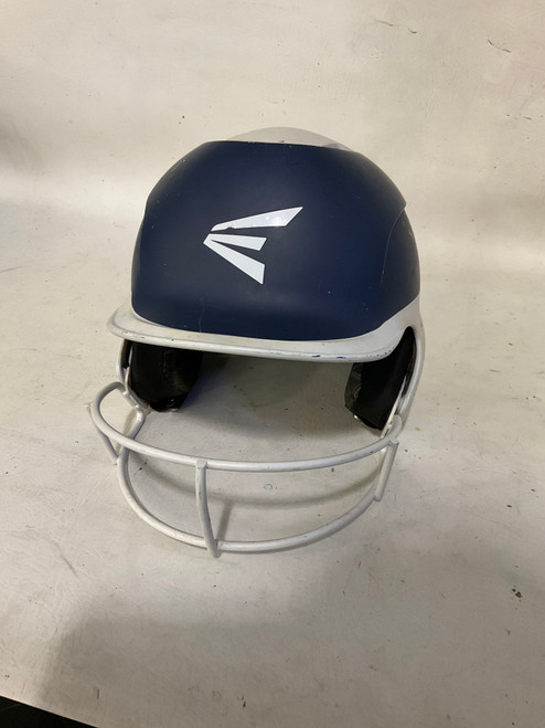 Vist Large View of Product Image Which is Used Easton SB HELMET Batting Helmet w/Mask Navy Blue SM 11790-S000039930