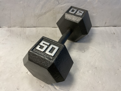 Vist Large View of Product Image Which is Used Hex Dumbbell 50 lb 11855-S000178374