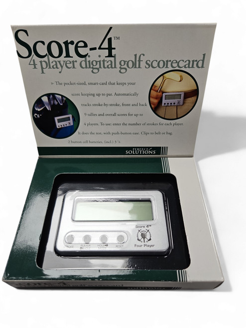 NEW SCORE-4 Digital Golf Scorecard Field Equipment 11863-S000019355