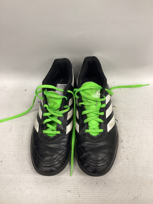 Vist Large View of Product Image Which is Used Adidas Soccer Turf Shoes Black Senior 6.5