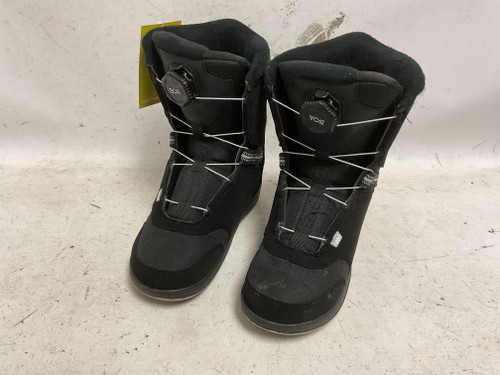 Used Head JR BOA Boys Snowboard Boots Black Junior 04.5 11855-S000178425