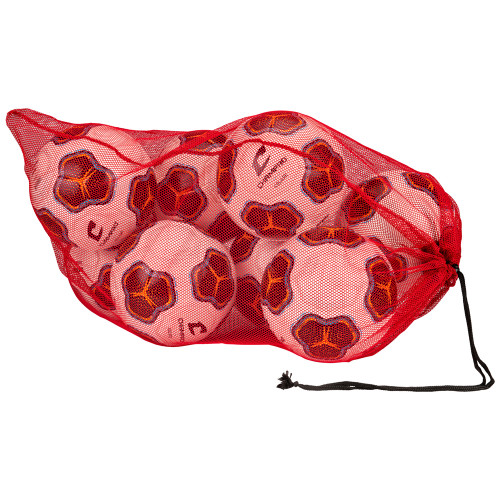 Vist Large View of Product Image Which is New MESH BALL BAG SCARLET