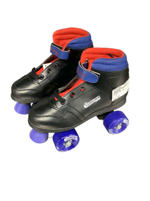 Vist Large View of Product Image Which is Used Chicago CRS 105 Junior Roller Quad Skates Black Junior 02