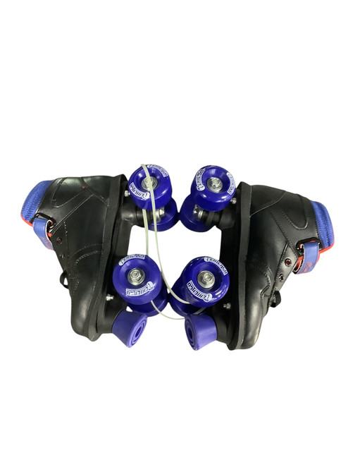 Vist Large View of Product Image Which is Used Chicago CRS 105 Junior Roller Quad Skates Black Junior 02